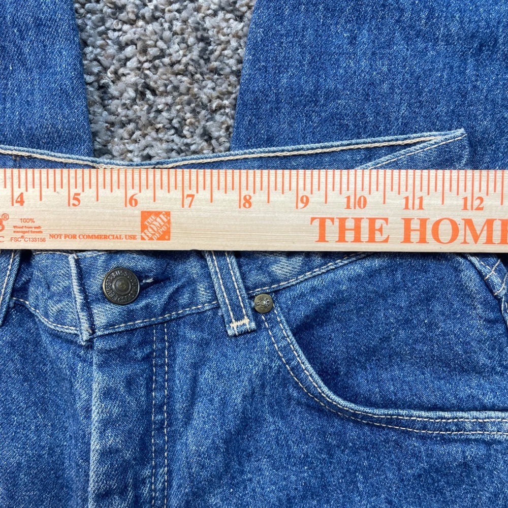 Vintage‎ Levi's Women's 22x27 Jeans USA Made High Rise Straight Denim 90s - Picture 5 of 10